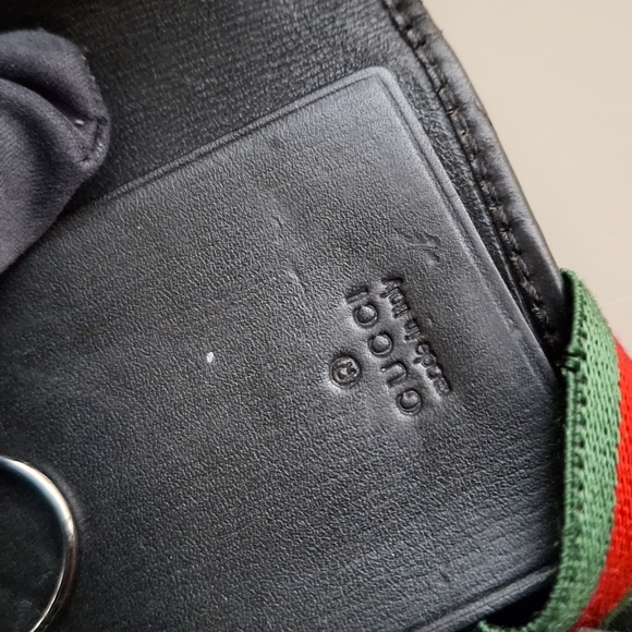 Gucci Black signature leather key holder wallet - Picture 14 of 14